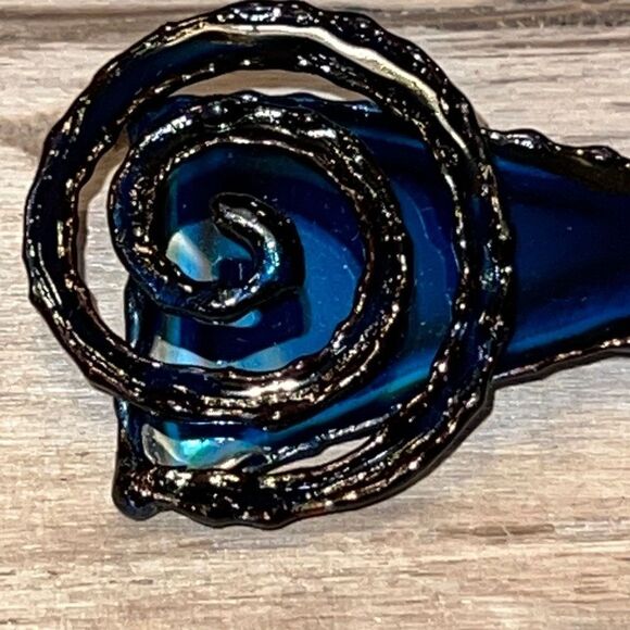 Original Brooch By David Wright Custom Made From ChromePlate NWT - Picture 2 of 8